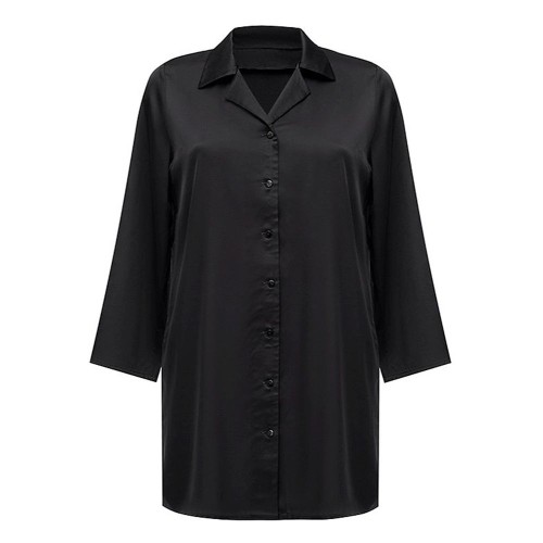 YANCHEVSKAYA Рубашка для сна BASIC CODE black