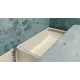 Прямой диван Анкона А со столиком Ментол велюр плюш