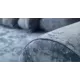 Угловой диван Астрид (Рейн) Темно-голубой велюр