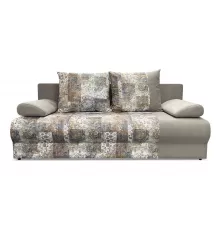 Диван прямой еврокнижка Аверсо Бежевый/рисунок
