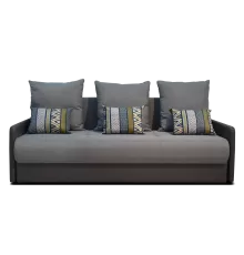 Прямой диван Авила Серый/Орнамент