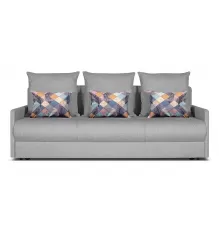 Прямой диван Авила Серый/Геометрия