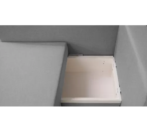 Диван прямой Бали Серый / Геометрия