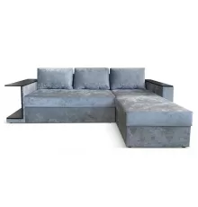 Угловой диван Берг со столиком Серый