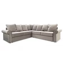 Угловой диван Халланд Бежевый / коричневый