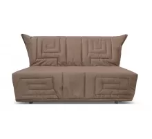 Прямой диван аккордеон Креско Б Светло коричневый велюр