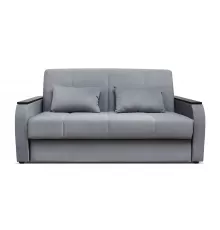 Прямой диван Креско 1400 М Серый велюр