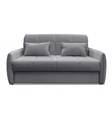 Прямой диван Креско 1400 М NEW  Серый велюр