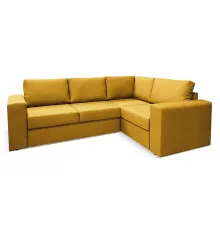 Угловой диван Лемвиг Горчичный