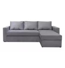 Диван угловой Марибо Серый Велюр