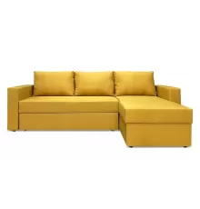 Угловой диван Марибо Горчичный