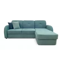 Угловой диван Ника Бирюзовый велюр