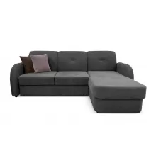Угловой диван Ника Графит