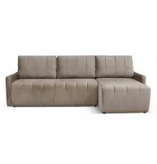 Угловой диван Норфолк бежевый велюр