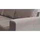 Угловой диван Ольборг Бежево-серый велюр