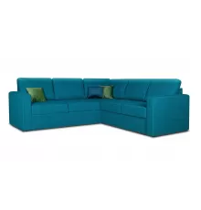 Угловой диван Ольборг Бирюзовый рогожка