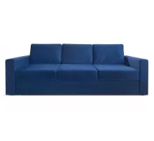 Диван прямой Йеллинг  Синий велюр