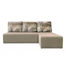 Диван угловой Каир Бежевый Велюр